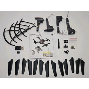 SKYHAWK FOLDABLE DRONE "REPLACEMENT LEGS/WINGS/32GB DRIVE ALL PIECES INCLUDED"